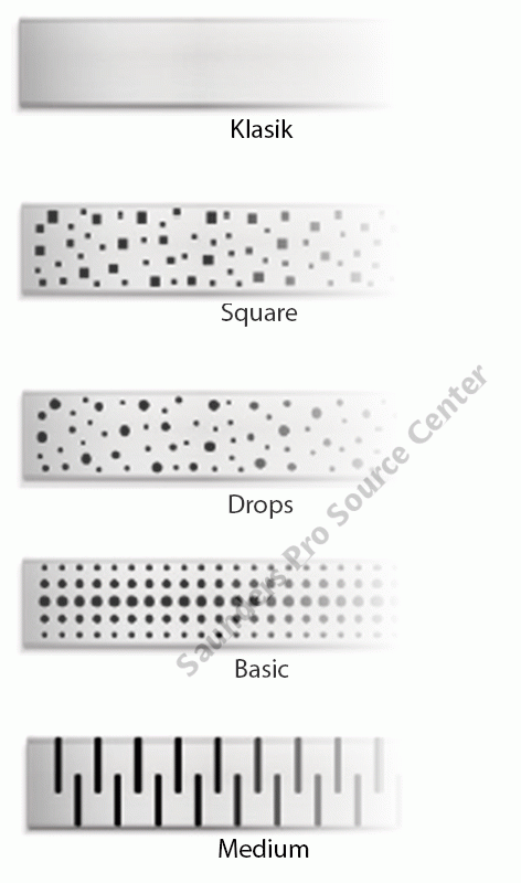 Klasik, Square, Drops, Basic, Medium