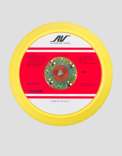 5 Inch Back Up Pads Vinyl Back by AirVantage