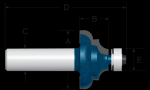 Bosch Carbide Tipped Cove and Bead Bits