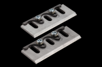 Bosch PA1204 High-Speed Steel Planer Blades with Retainers