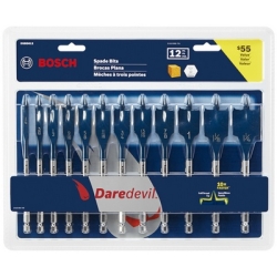 Bosch DareDevil 12Pc Spade Bit Set Pch DSB5012P
