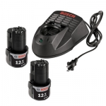 Bosch Battery Starter Kit with 2Batt  Charger