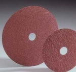 Carborundum Carbo White Merit Aluminum Oxide Resin Fiber Discs 5 Inch