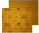 Carborundum Carbo Gold 9 x 11 Sheets Grits 80 - 400