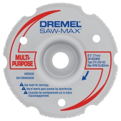 Dremel SM600 4 Inch Saw-Max wood and plastic Flush Cut carbide Wheel