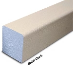 Noble Solid Shower Curb 4 Foot