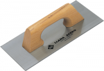 Rubi Finishing Trowels and Jagged Trowels with Closed Wooden Handle 