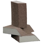 Sia Foam Abrasive Single Angle 4 Sided Block 1 Inch Thick