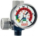 SATA Air Micrometer with Pressure Gauge