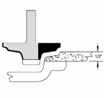 Velepec Hanover Solid Surface Sink and Bowl Profile Bit